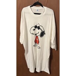 Vintage Artex OSFA One Size HUGE Snoopy Single Stitch T-Shirt Never Worn Tub13